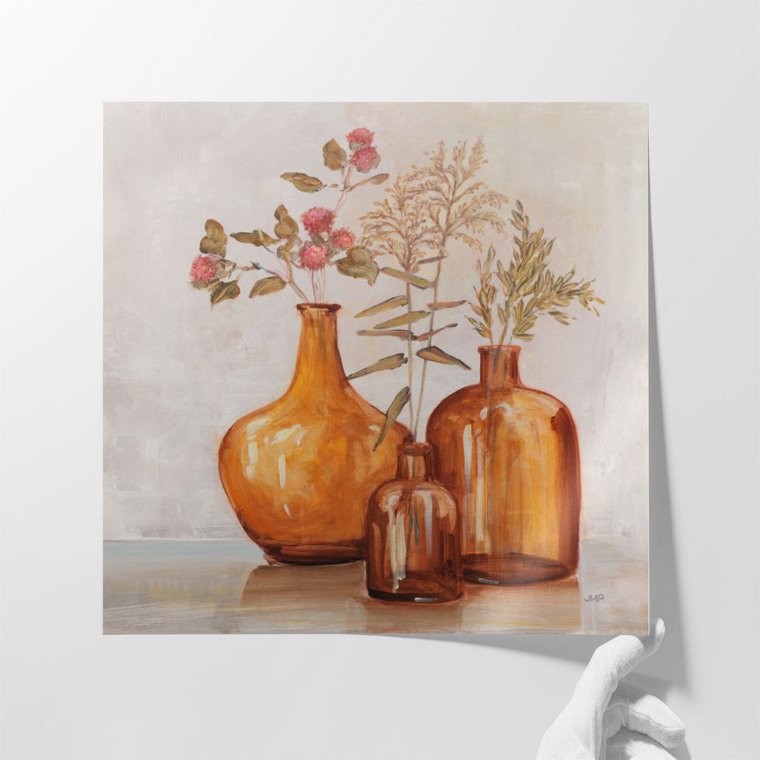 Amber Autumn - Canvas Print Wall Art