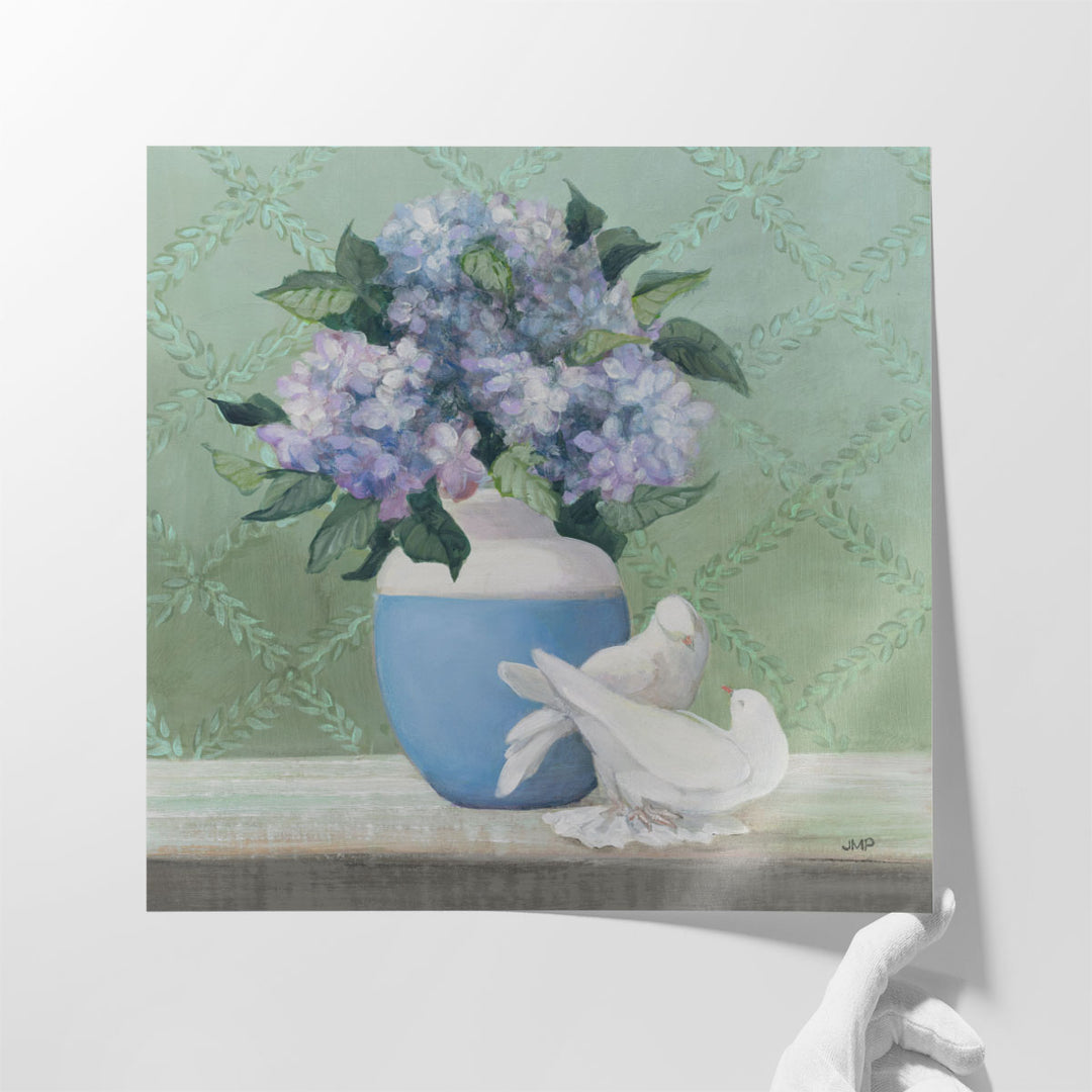 Enchanted Hydrangea - Canvas Print Wall Art