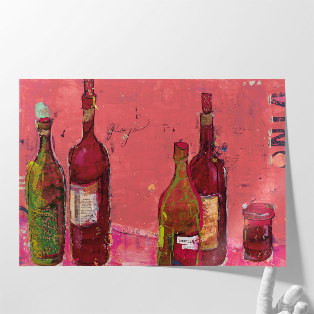 Vino Coral - Canvas Print Wall Art