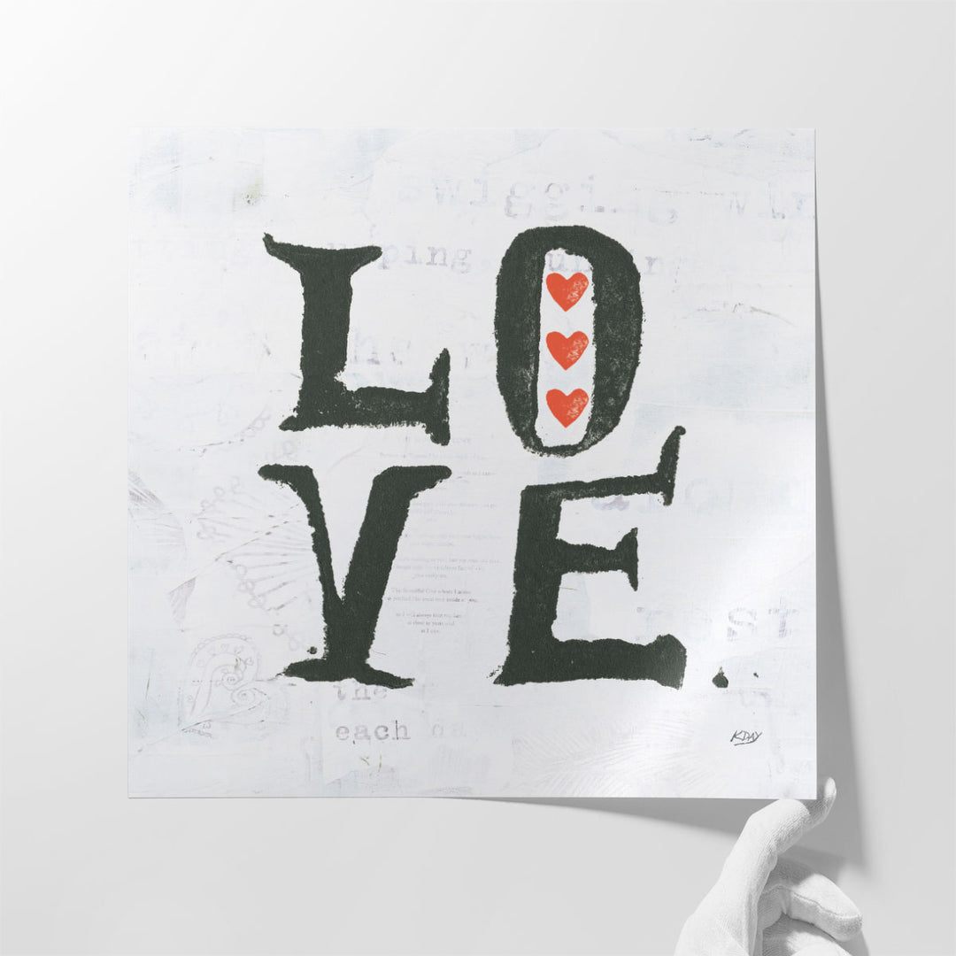 Love - Canvas Print Wall Art