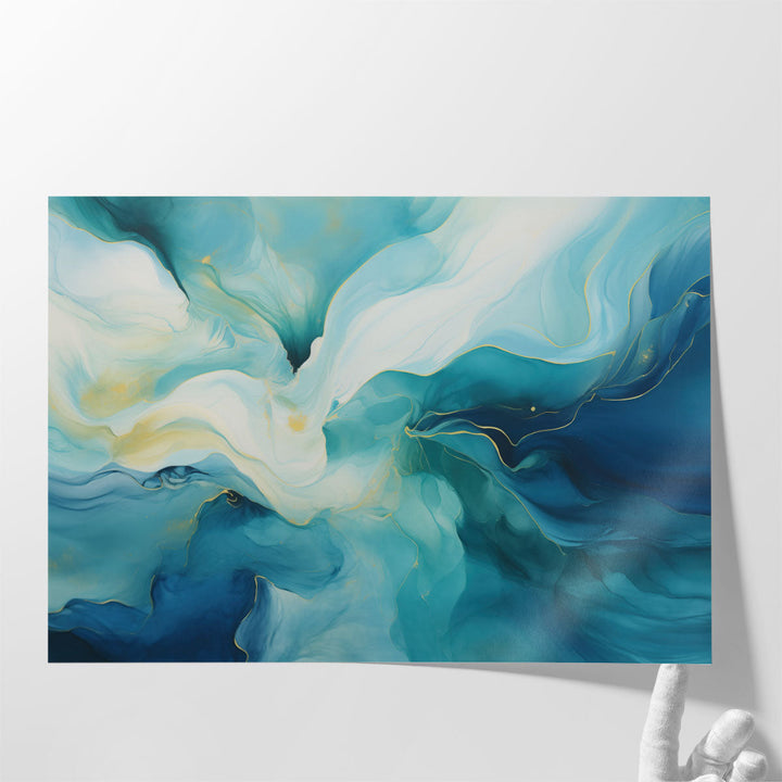 Fluid Currents 2 - Canvas Print Wall Art