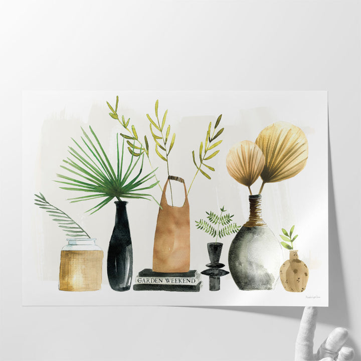 Weekend Plants I - Canvas Print Wall Art