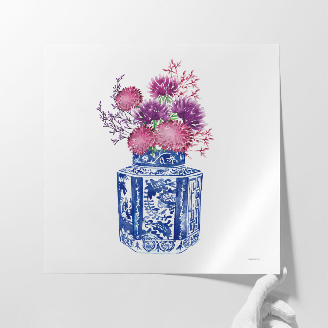 Chinoiserie Style III - Canvas Print Wall Art