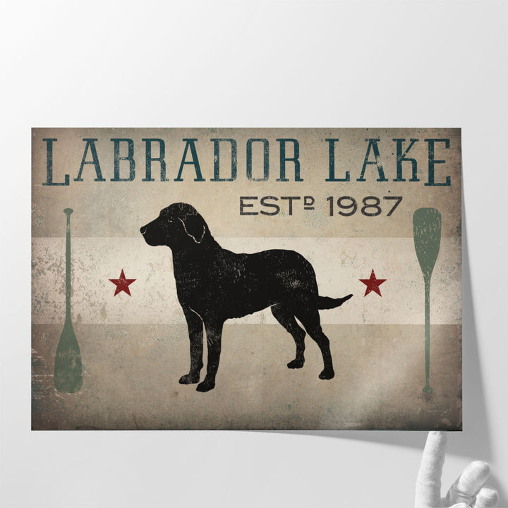 Labrador Lake - Canvas Print Wall Art