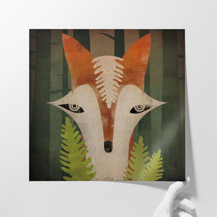 Fern Fox - Canvas Print Wall Art