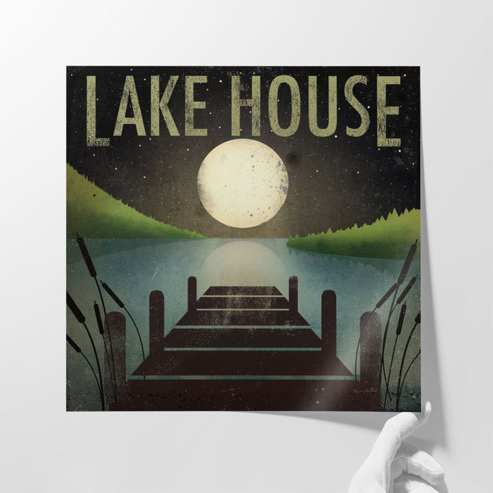 Lake House - Canvas Print Wall Art