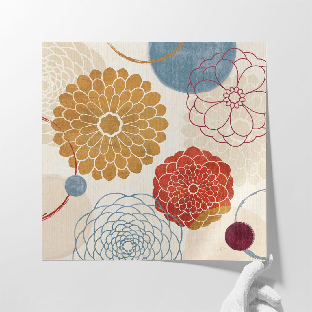 Abstract Bouquet II - Canvas Print Wall Art