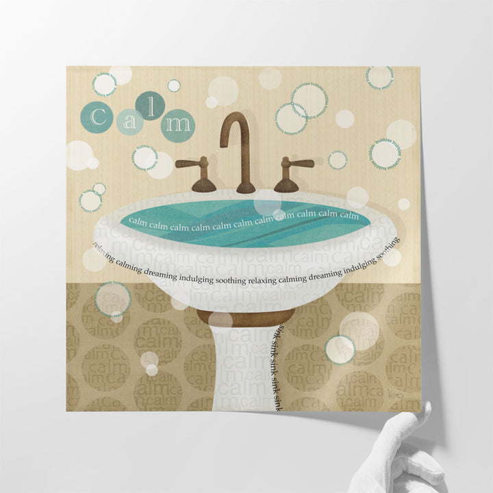 Dancing Bubbles I - Canvas Print Wall Art