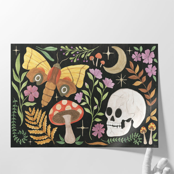 Spooky Chic I - Canvas Print Wall Art