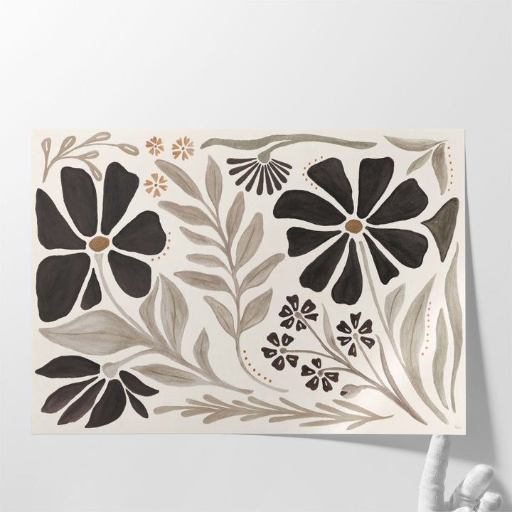 Modern Petals I - Canvas Print Wall Art