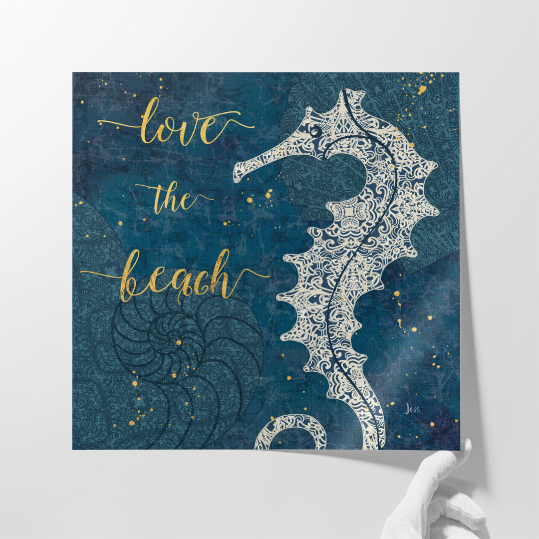 Coastal Lace VII - Canvas Print Wall Art