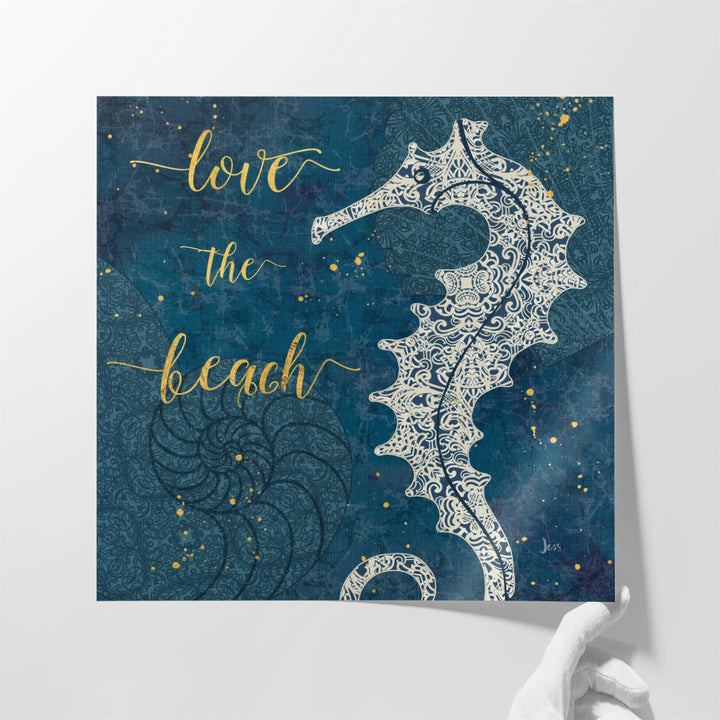 Coastal Lace VII - Canvas Print Wall Art