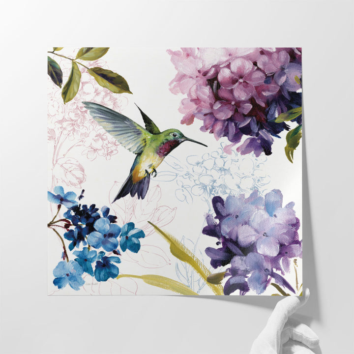 Spring Nectar Square II - Canvas Print Wall Art