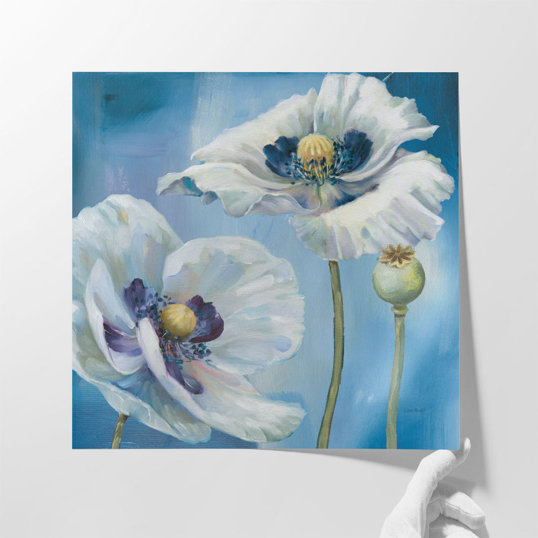 Blue Dance II - Canvas Print Wall Art