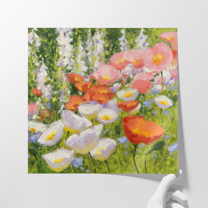 Garden Pastels II - Canvas Print Wall Art