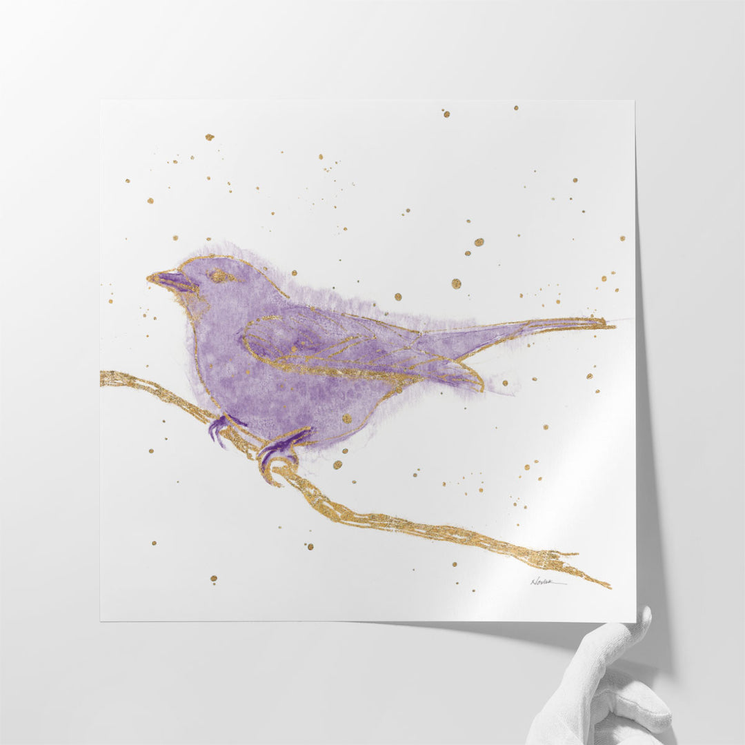 Gilded Bird I - Canvas Print Wall Art