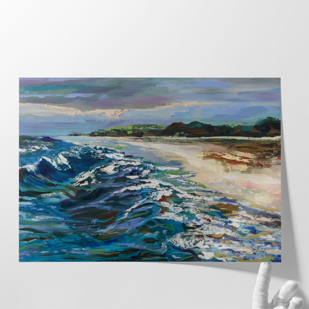 Rough Surf - Canvas Print Wall Art