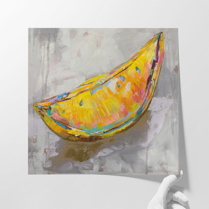 Lemon Wedge - Canvas Print Wall Art