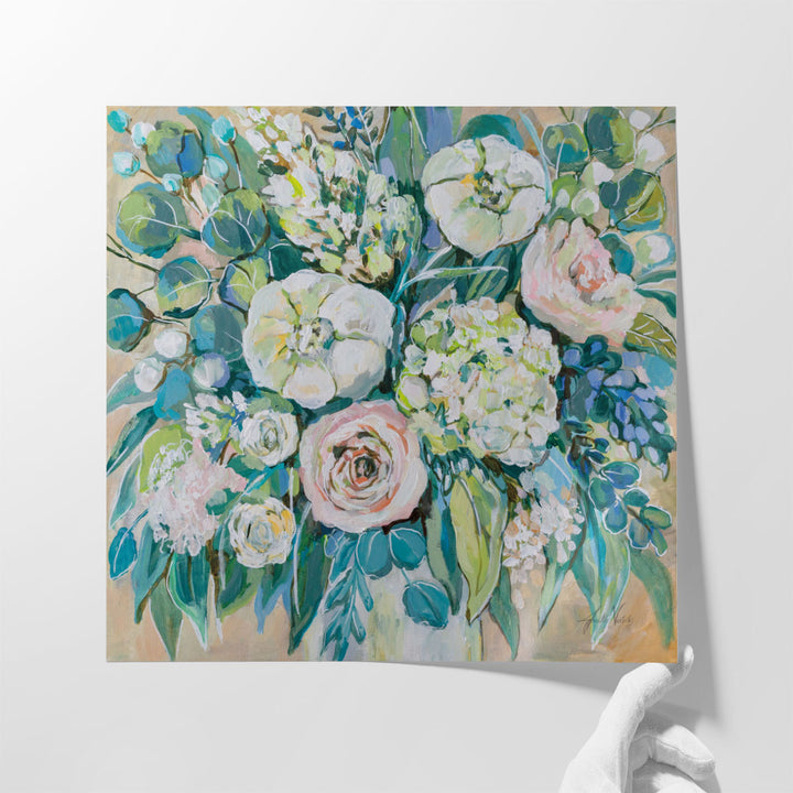 White Wedding - Canvas Print Wall Art