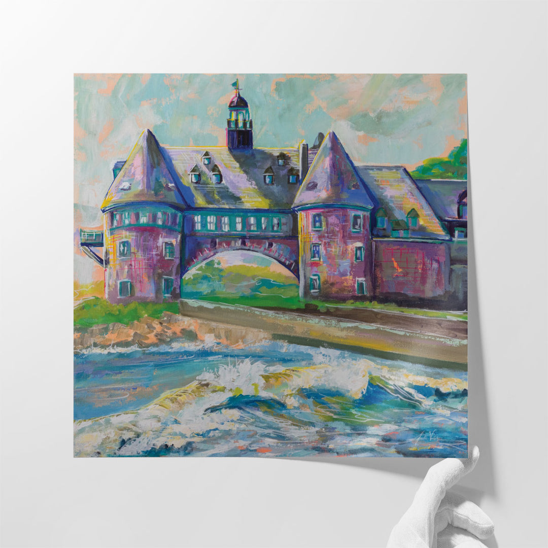 Coastal Towers - Canvas Print Wall Art