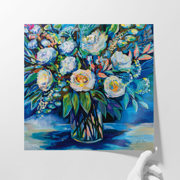 Feeling Blue II - Canvas Print Wall Art