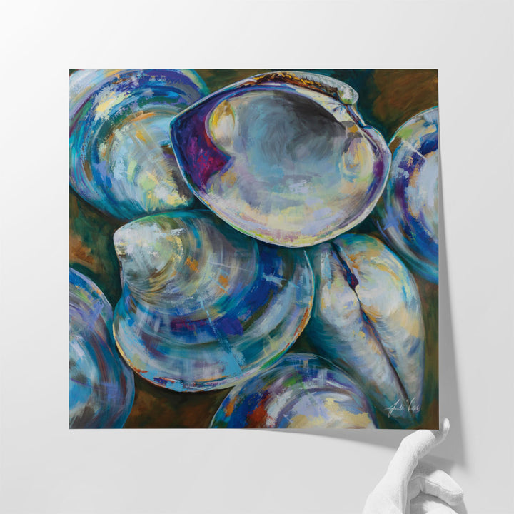 Shell Shuffle - Canvas Print Wall Art