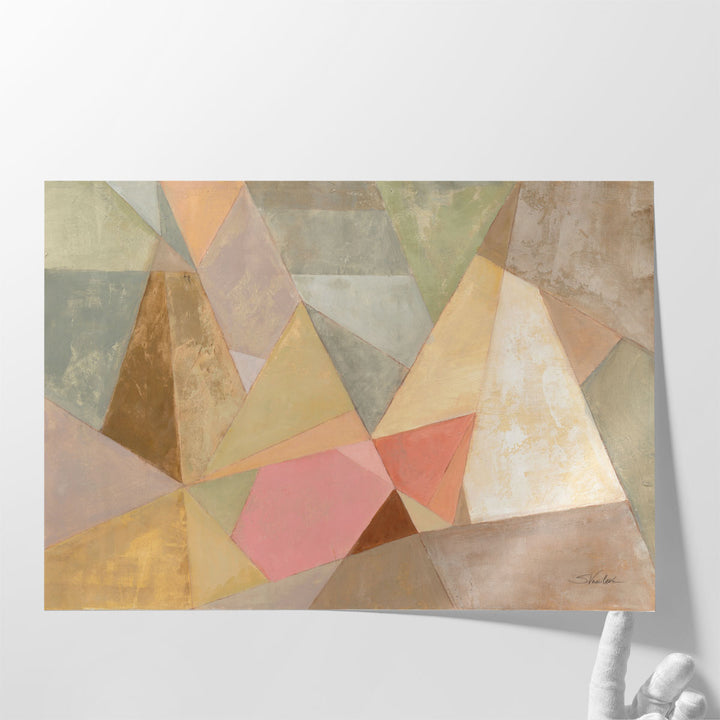 Geometric Abstract - Canvas Print Wall Art