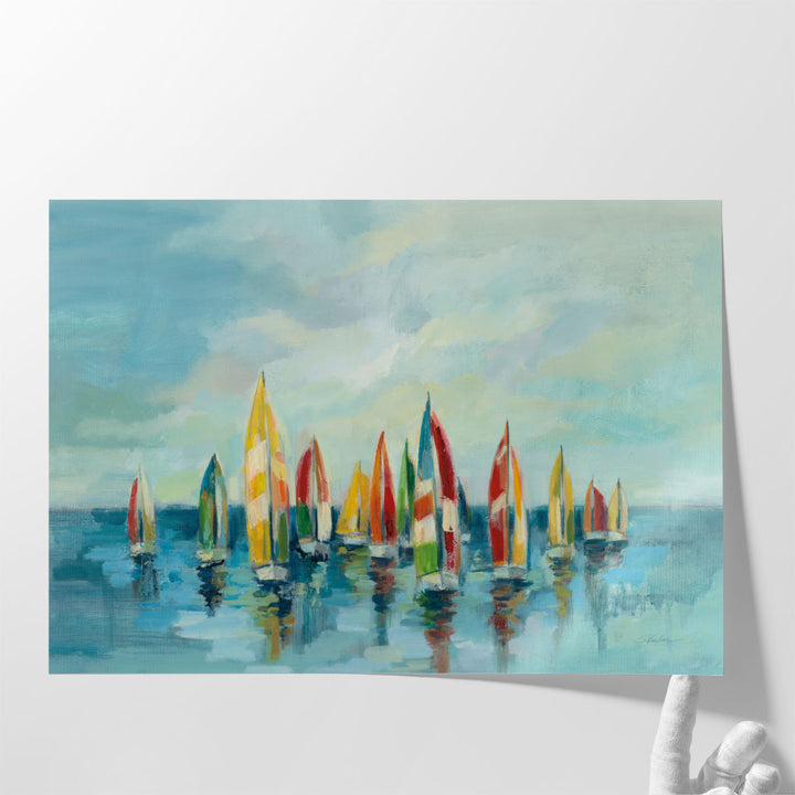 Regatta - Canvas Print Wall Art