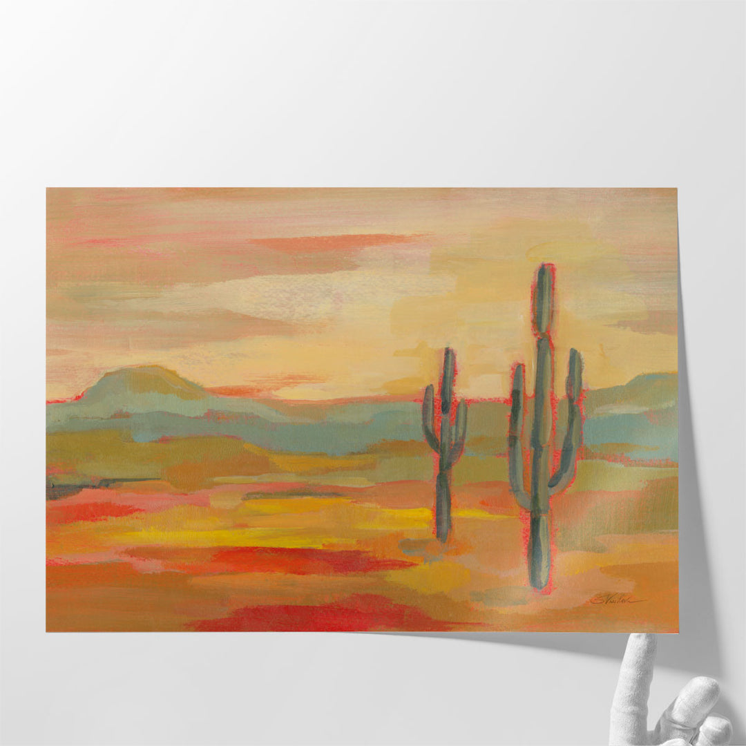 Desert Saguaro - Canvas Print Wall Art