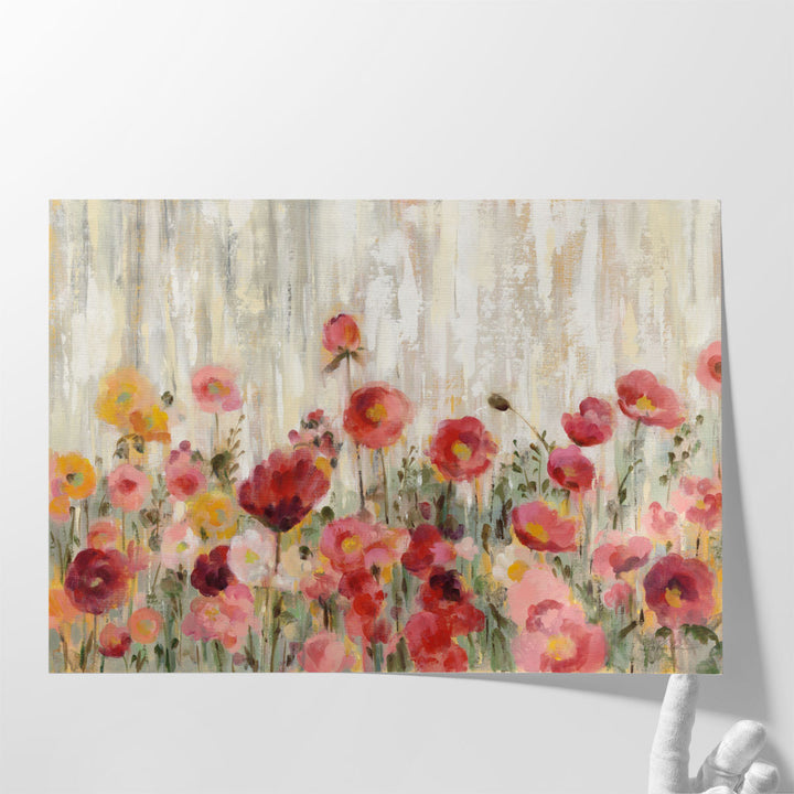 Sprinkled Flowers - Canvas Print Wall Art