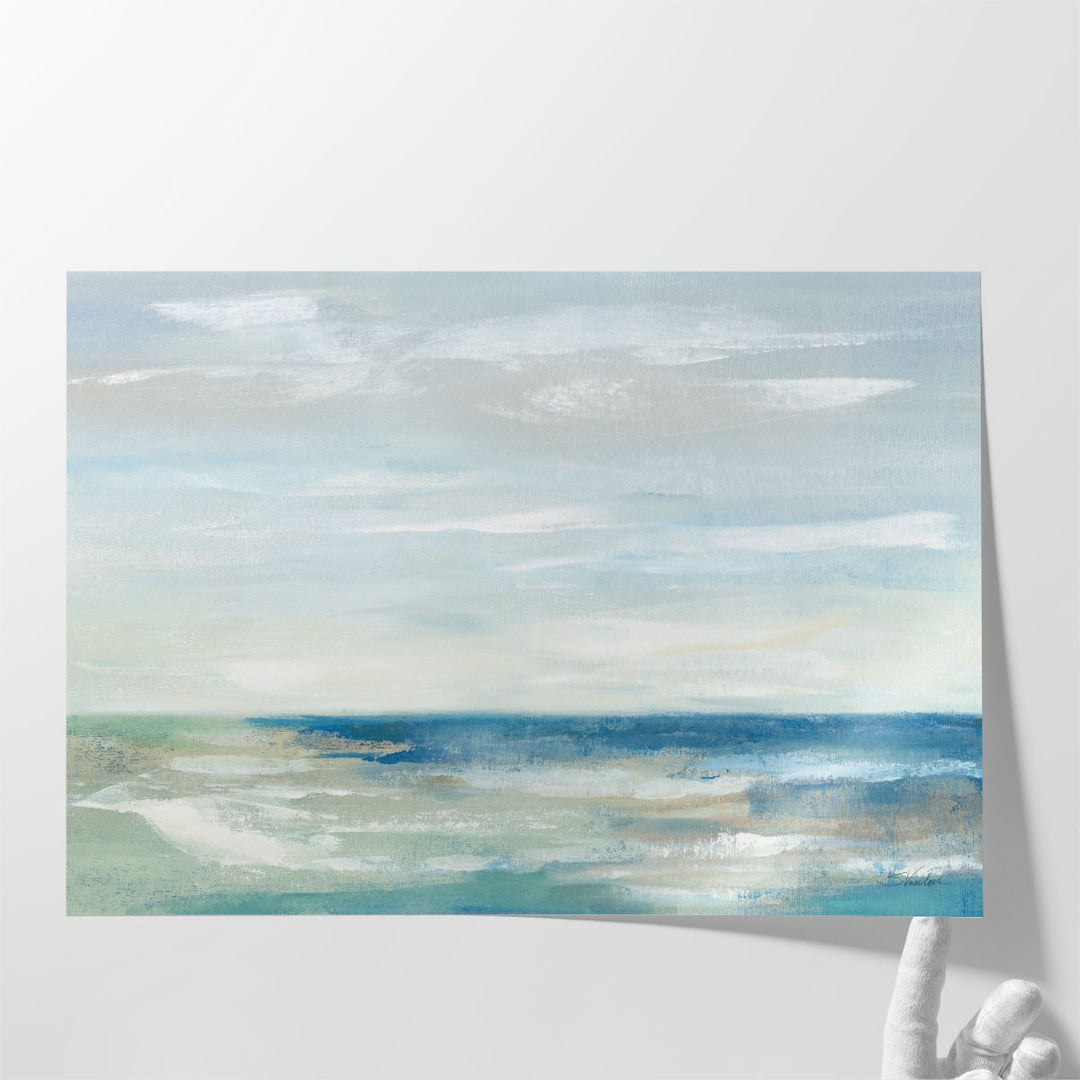 Early Morning Waves III - Canvas Print Wall Art