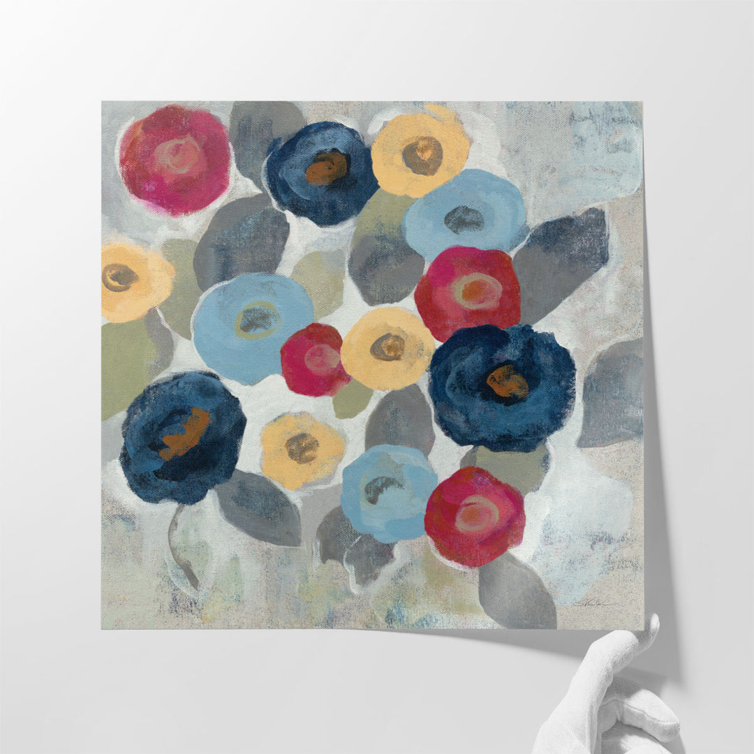 Winter Flowers II - Canvas Print Wall Art