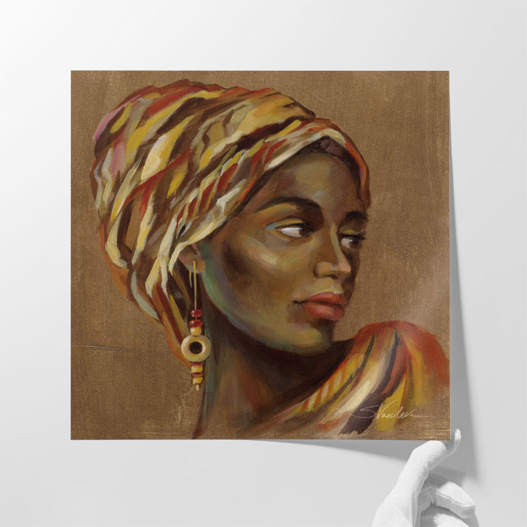 African Beauty I - Canvas Print Wall Art