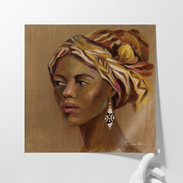 African Beauty II - Canvas Print Wall Art