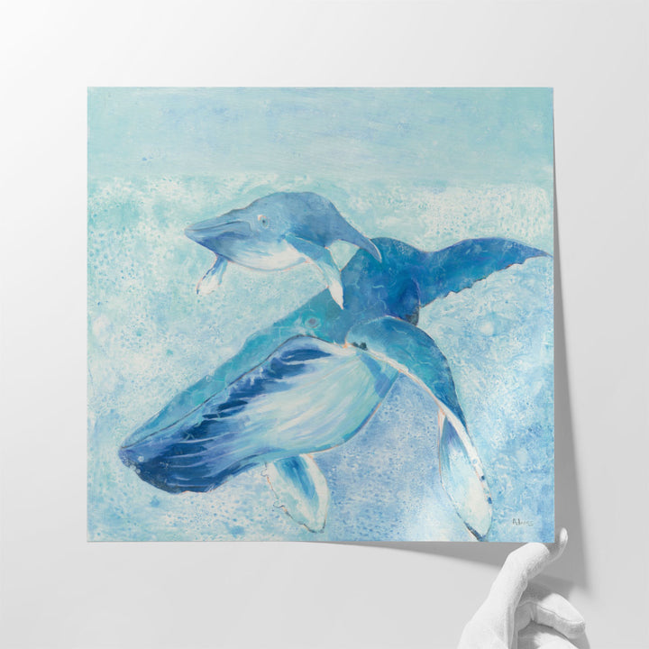 Blue Mama - Canvas Print Wall Art