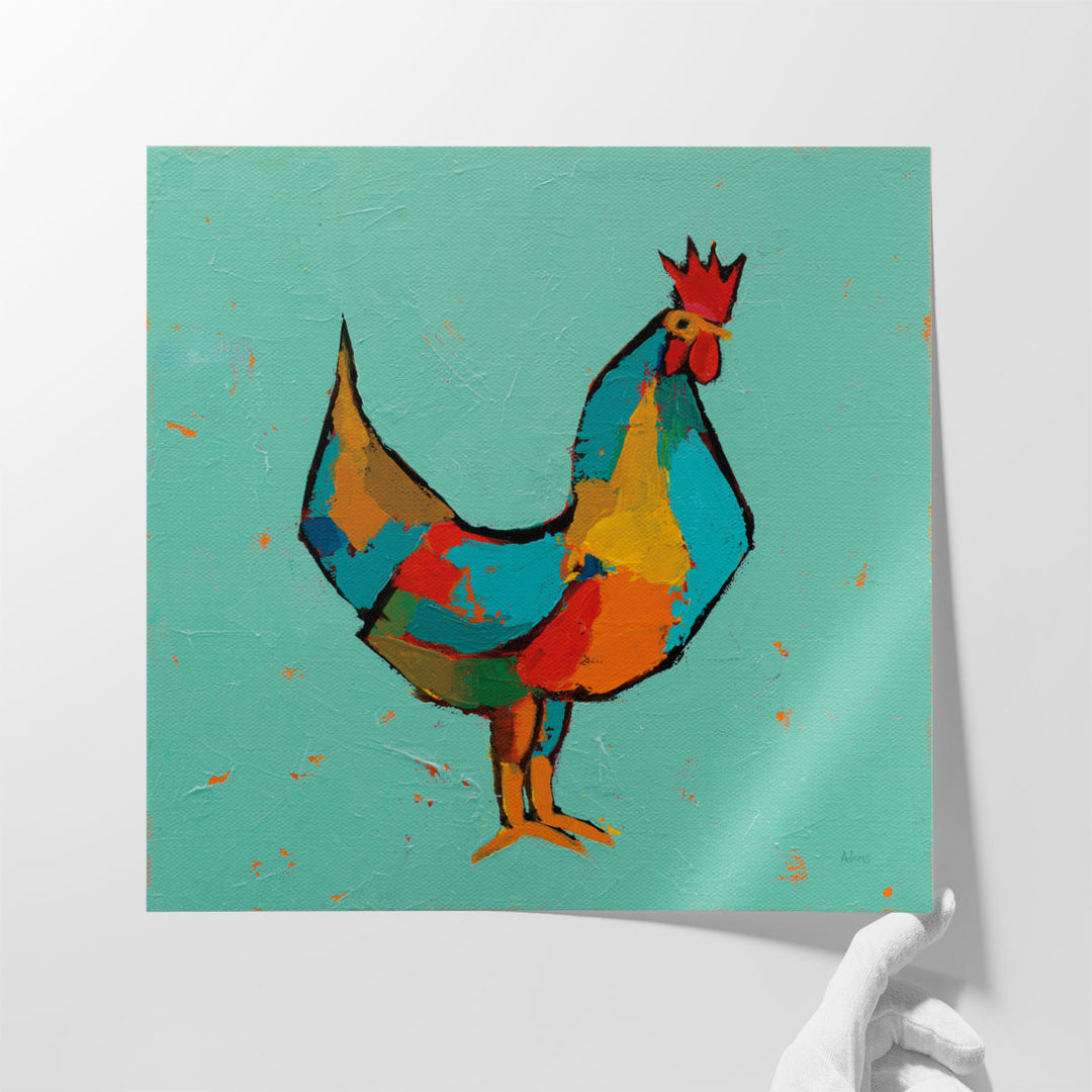 The Strutter - Canvas Print Wall Art