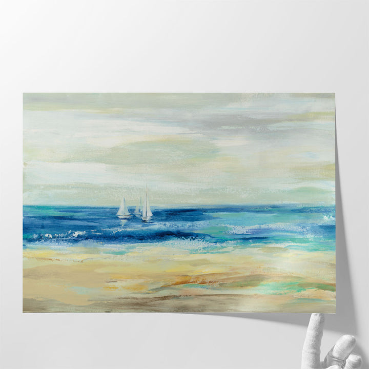 Sand and Sea - Canvas Print Wall Art