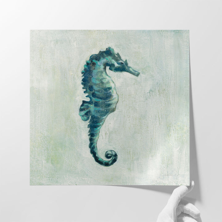 Indigo Sea Life I - Canvas Print Wall Art