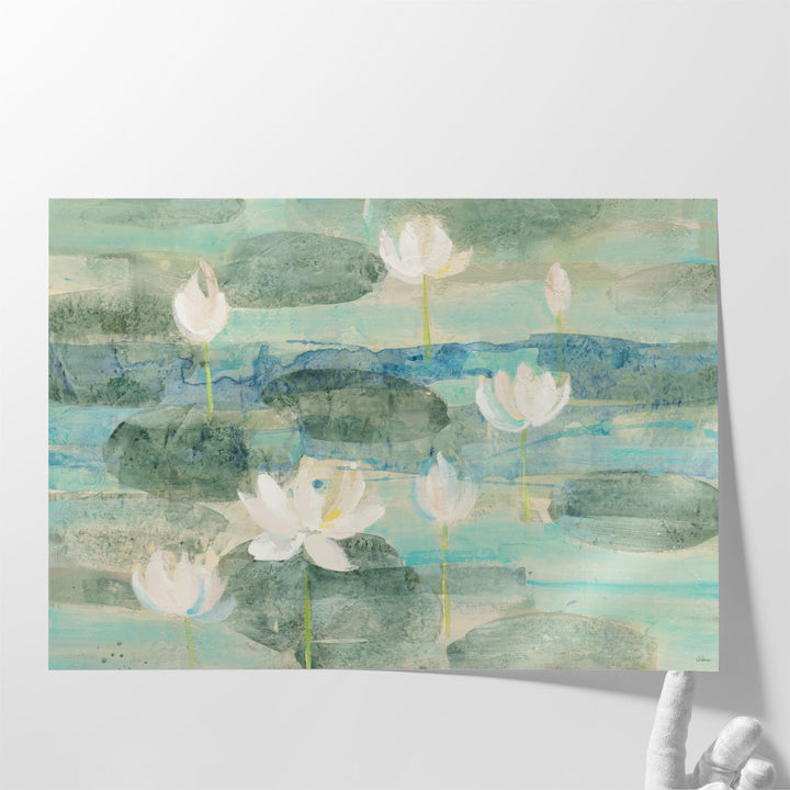 Water Lilies - Canvas Print Wall Art