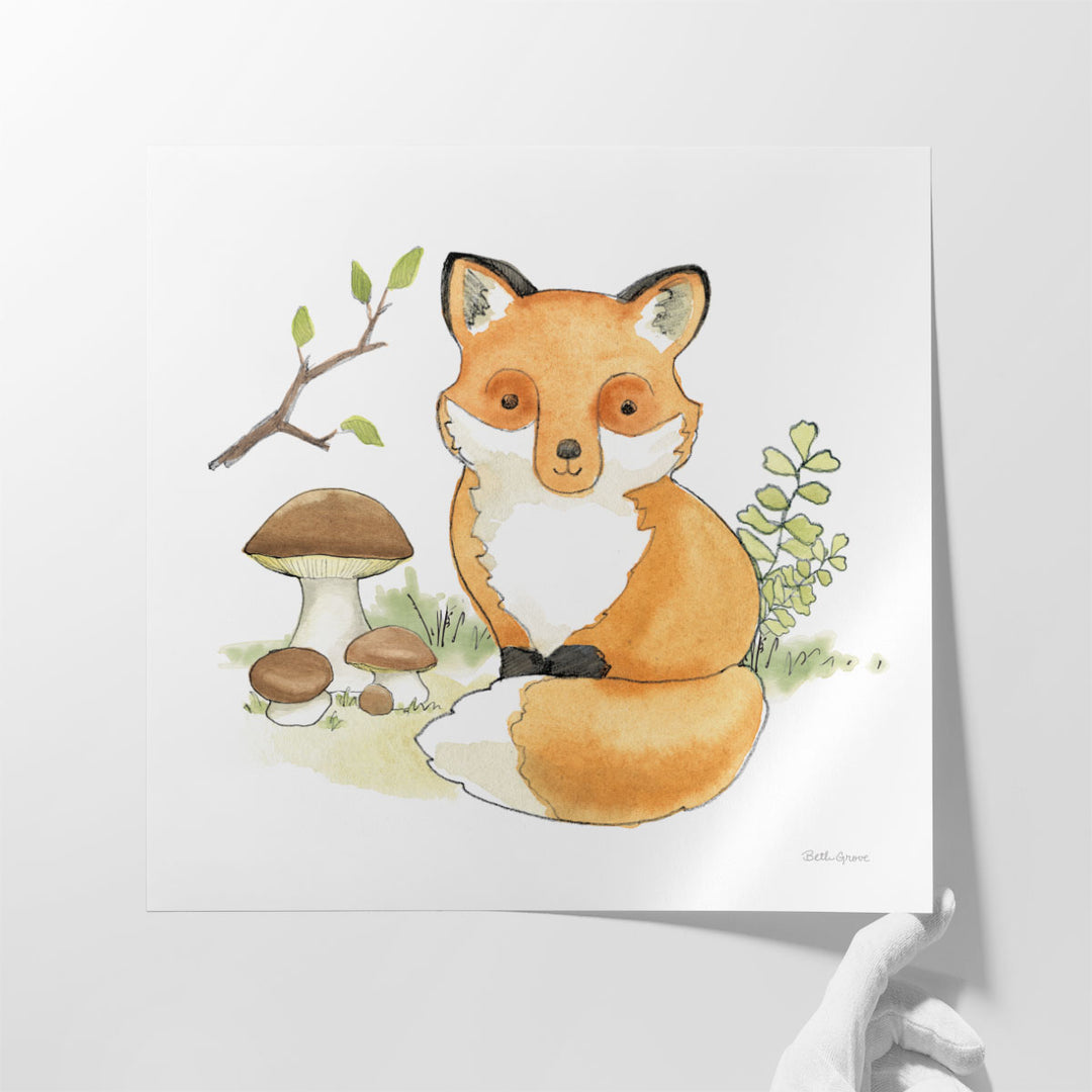 Baby Woodland I - Canvas Print Wall Art