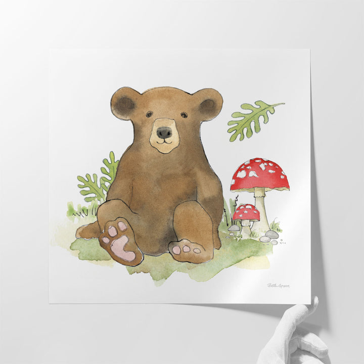 Baby Woodland II - Canvas Print Wall Art