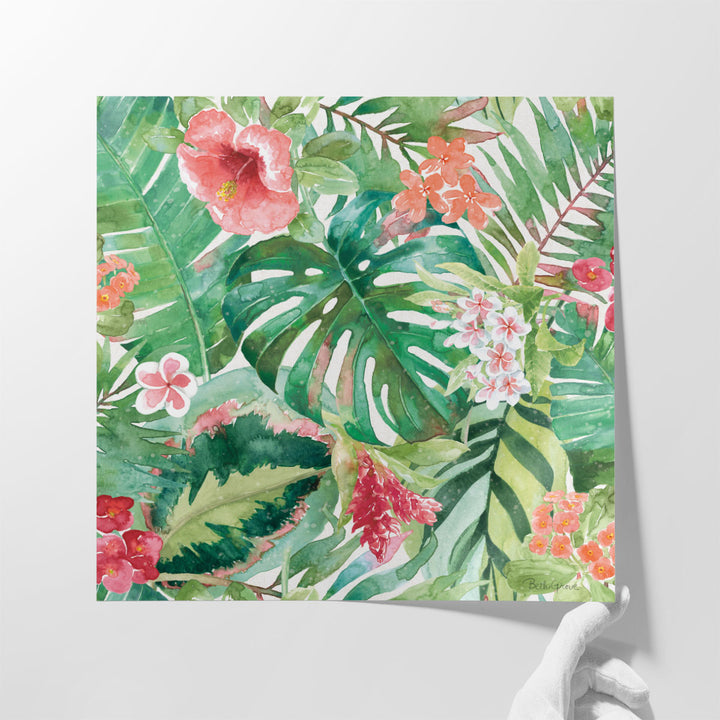 From the Jungle Pattern V - Canvas Print Wall Art