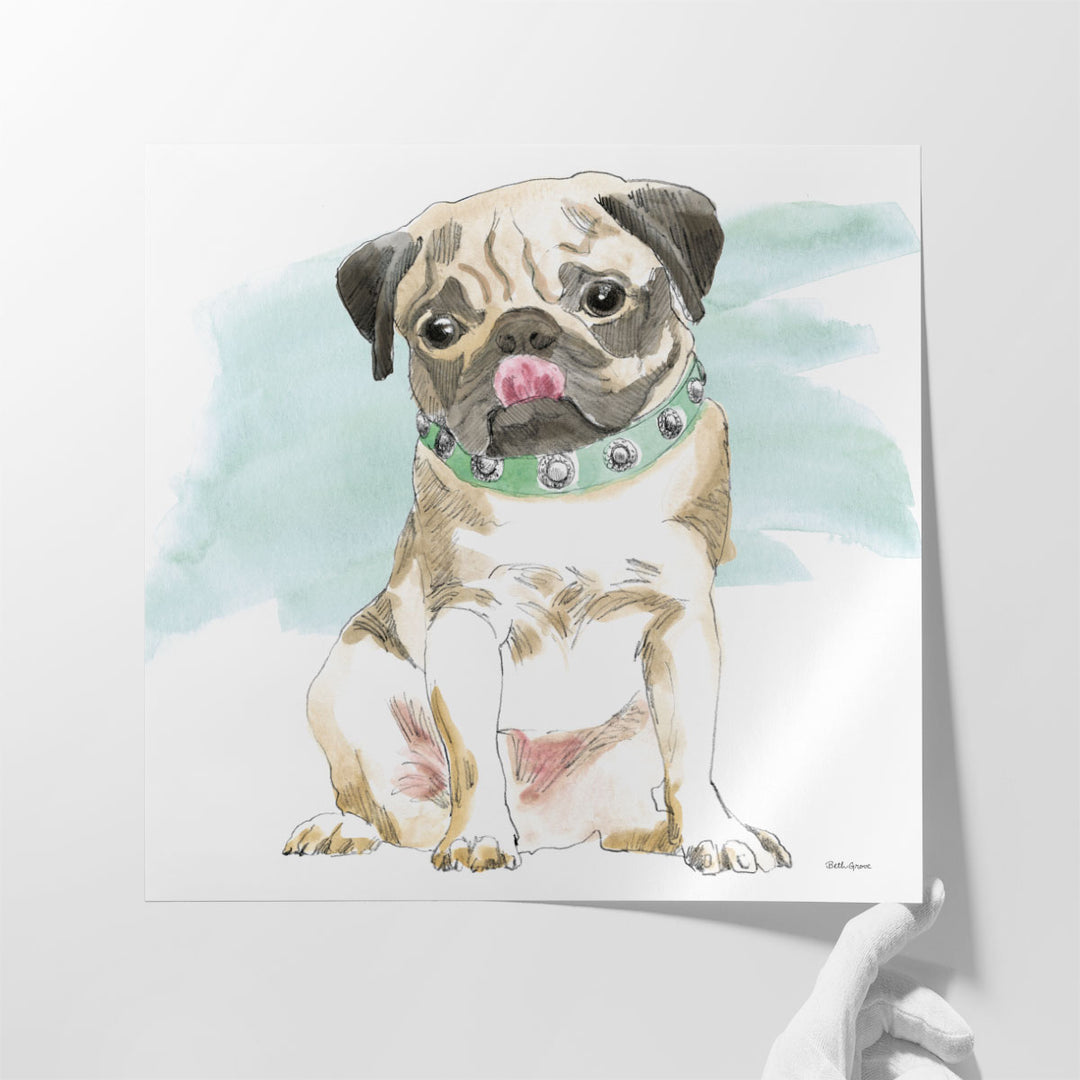 Glamour Pups X - Canvas Print Wall Art