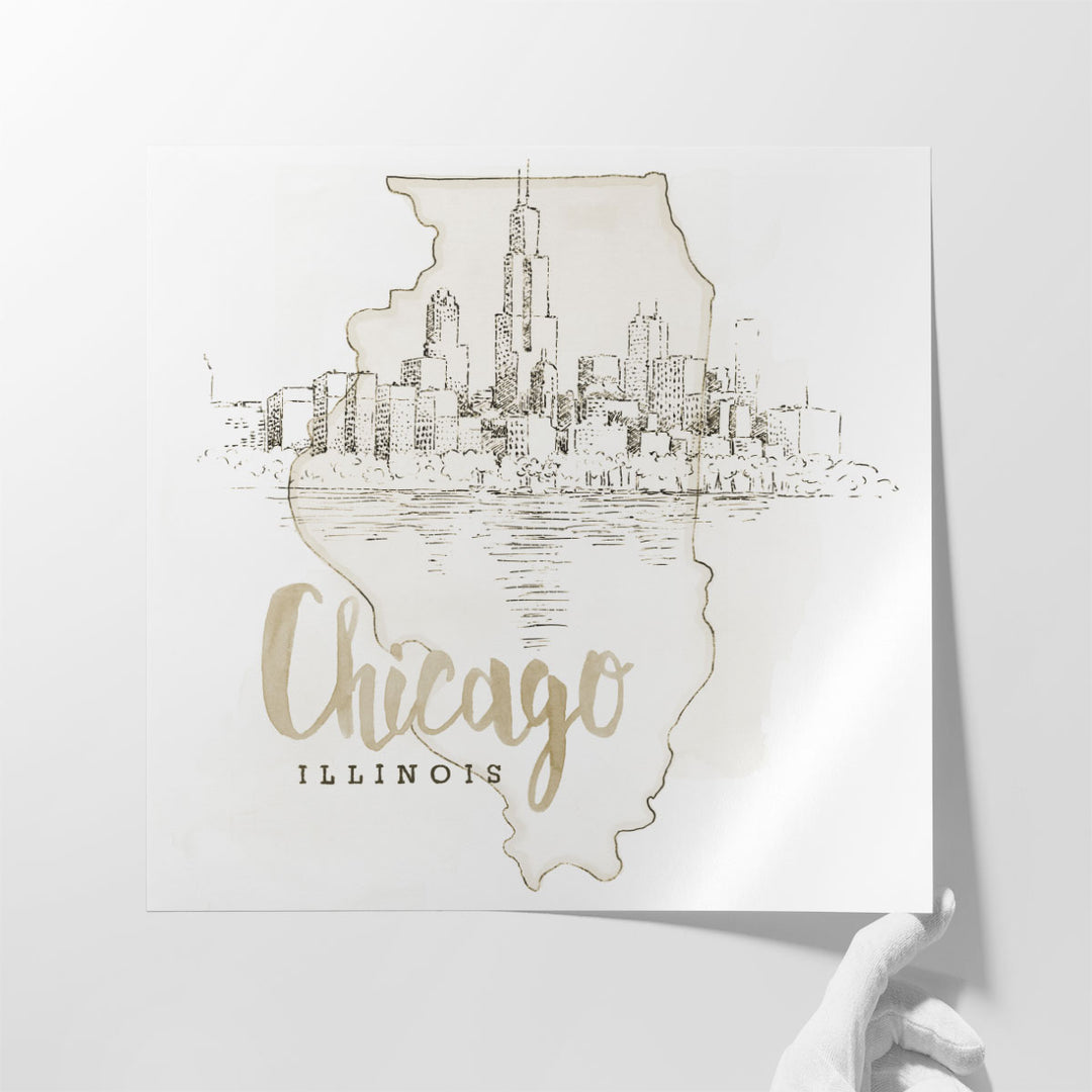 US Cities VI - Canvas Print Wall Art