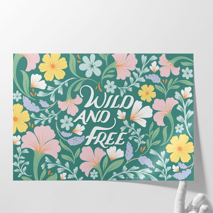 Wild and Free I - Canvas Print Wall Art