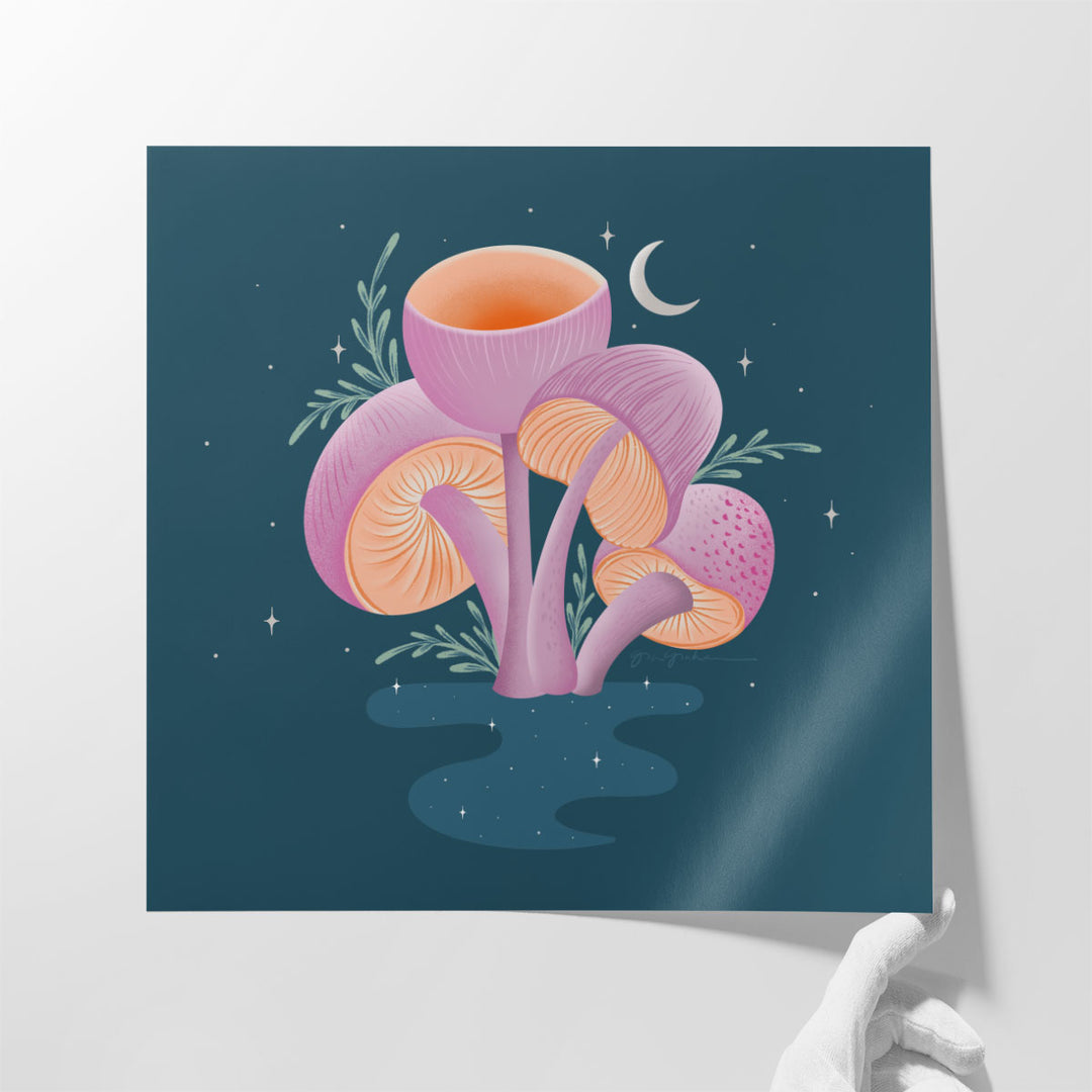 Fantastic Fungi V - Canvas Print Wall Art