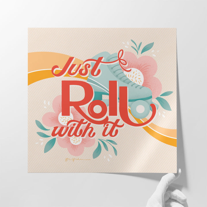 Roll With It I - Canvas Print Wall Art