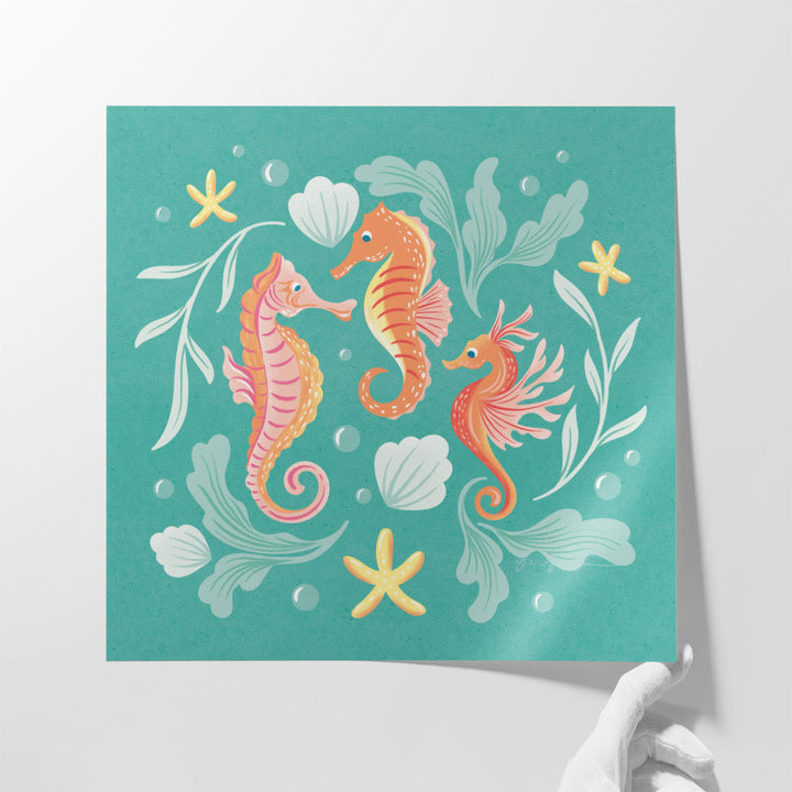 Under the Sea V - Canvas Print Wall Art