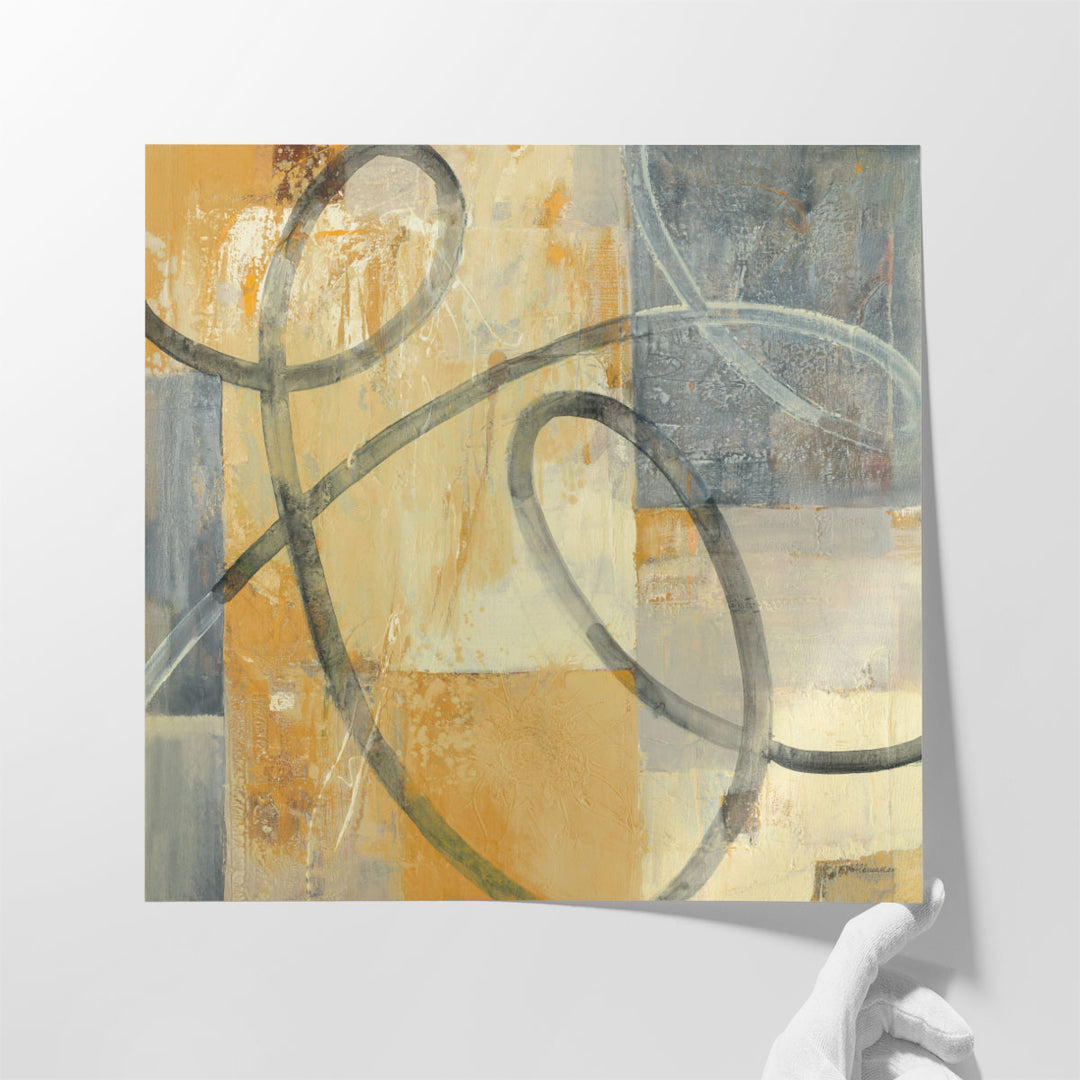 Ribbon Dance I - Canvas Print Wall Art