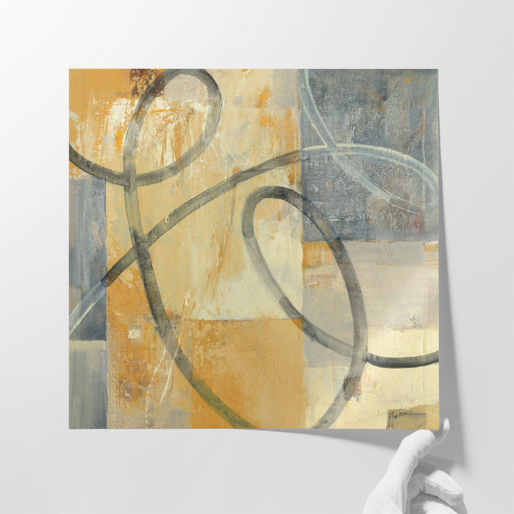 Ribbon Dance I - Canvas Print Wall Art